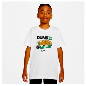 NWT Nike Boy’s “Dunk ‘Em” chicken tenders T-shirt